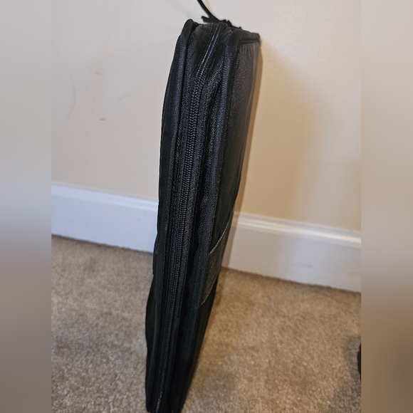 Mead Five Star Trapper Keeper Black 3 Ring Binder Zipper School Student VTG 1991 - Picture 3 of 11